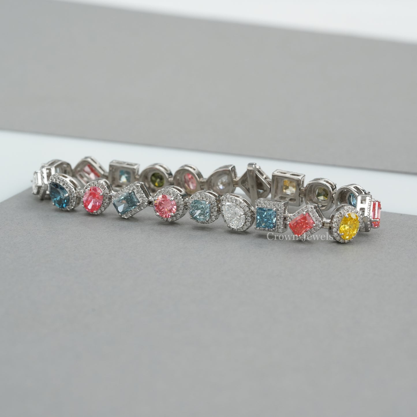 Multi Shape Tennis Bracelet