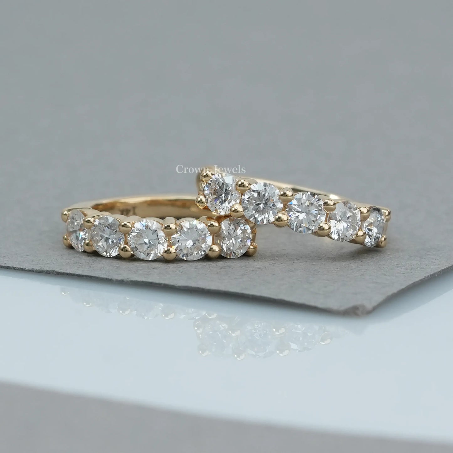 Round Diamond Hoop Earrings