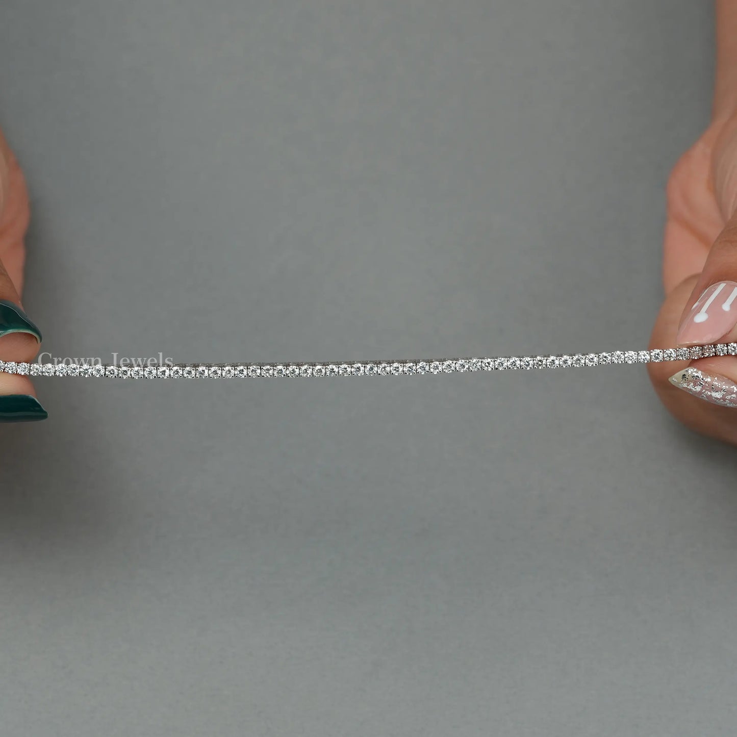 Round Diamond Tennis Bracelet