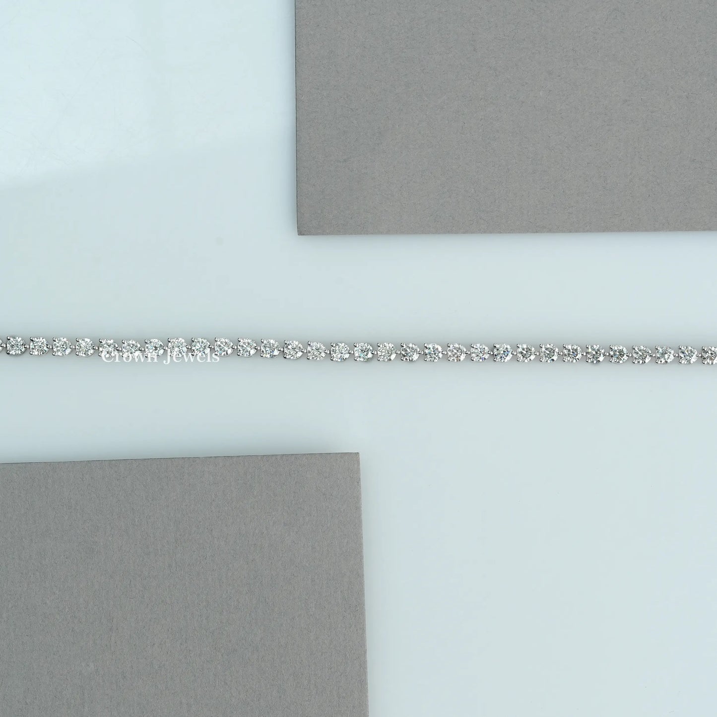 Round Diamond Tennis Bracelet