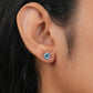 Round  Cut Lab Grown  Diamond  Stud