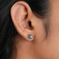 Round  Cut Lab Grown  Diamond  Stud