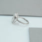Marquise Cut Lab Grown Diamond  Halo Engagement Ring