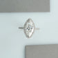 Marquise Cut Lab Grown Diamond  Halo Engagement Ring