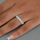 Round Cut Halo Lab Diamond Engagement Ring