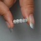 Round Cut Halo Lab Diamond Engagement Ring