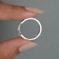 Pear Cut Lab Grown Diamond Curved Band