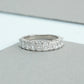 Radiant Cut Lab Grown Diamond  Wedding Band