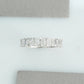 Radiant Cut Lab Grown Diamond  Wedding Band