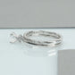 Round Cut Lab Diamond  Matching Band