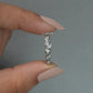 Round Diamond Infinity Wedding Band