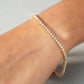 Round Cut Lab Grown  Diamond Tennis Bracelet