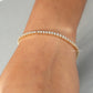 Round Cut Lab Grown  Diamond Tennis Bracelet