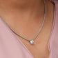 Round Cut Lab Grown Diamond  Pendant