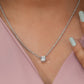Round Cut Lab Grown Diamond  Pendant