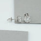 Round  Cut  Lab Grown Diamond  Stud  Earrings
