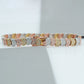 Round Diamond  Half Moon Shape Bracelet