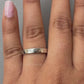 Mountain Pattern Unisex Wedding Band