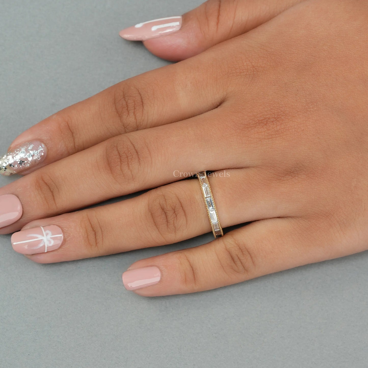 Baguette Diamond  Full Eternity Band