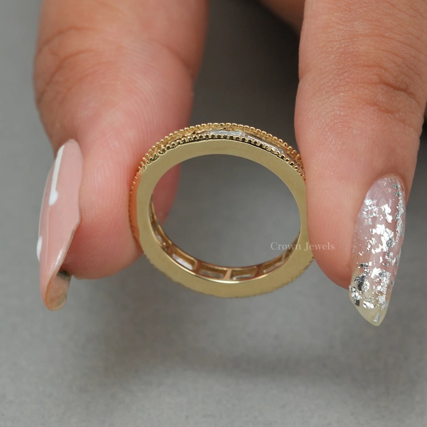 Baguette Diamond  Full Eternity Band