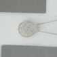 Round Cluster Diamond Circle Pendant