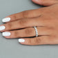 Round Cut  Full Eternity Wedding  Band