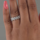 Marquise Diamond Full Eternity Wedding Band