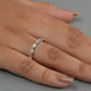 Marquise Diamond East West Setting Dainty Ring