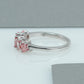 Multi Shape Pink Diamond Wedding Ring