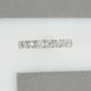 Round  Diamond  Half Eternity Band