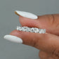 Round  Diamond  Half Eternity Band