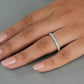 Round Diamond Eternity Wedding Band