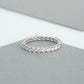 Round Diamond Eternity Wedding Band