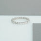 Round Diamond Eternity Wedding Band