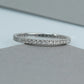 Round  Diamond  Eternity  Wedding Band
