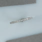 Round  Diamond  Eternity  Wedding Band