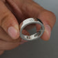 Single Diamond Solitaire Wedding Band For Men