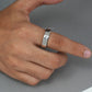 Single Diamond Solitaire Wedding Band For Men